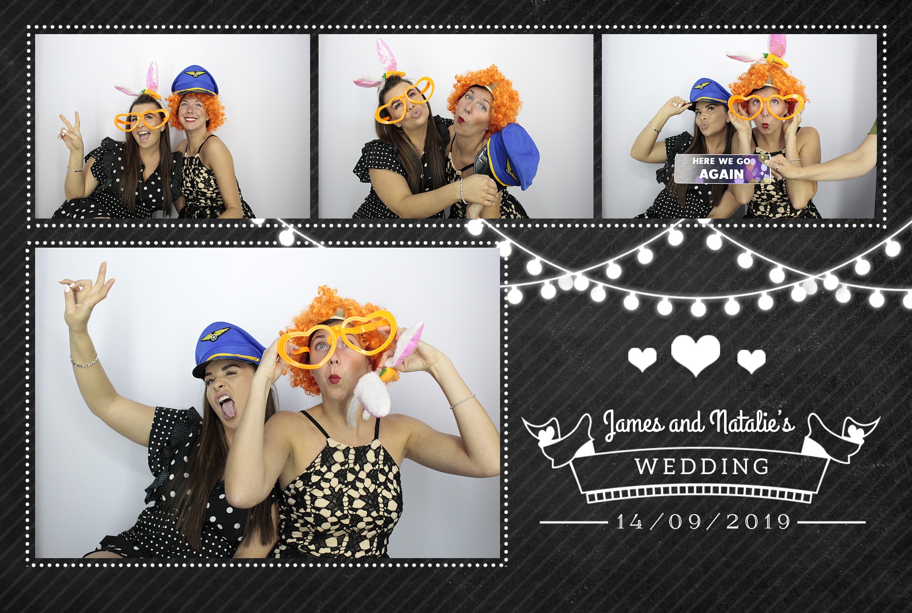 James and Natalie’s Wedding | View more photos from the event at gallery.myphotoboothexperience.co.uk/u/MyPhotoBoothExperienceLtd/James-and-Natalie’s-Wedding